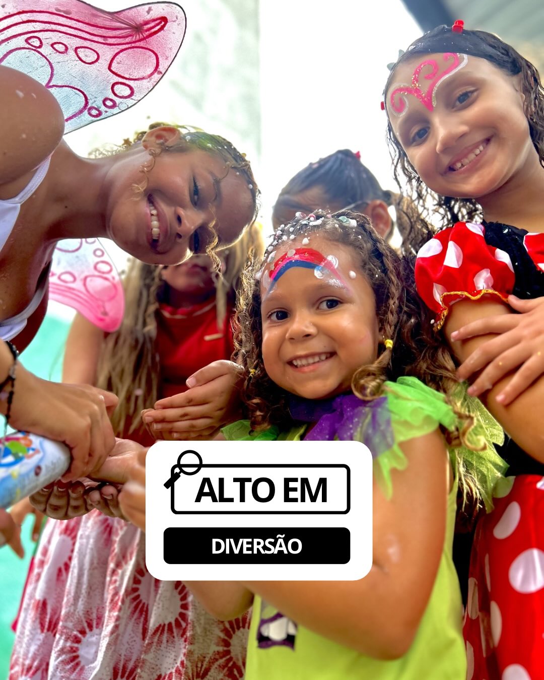 Equipe da Turma da Tia Paty em ação