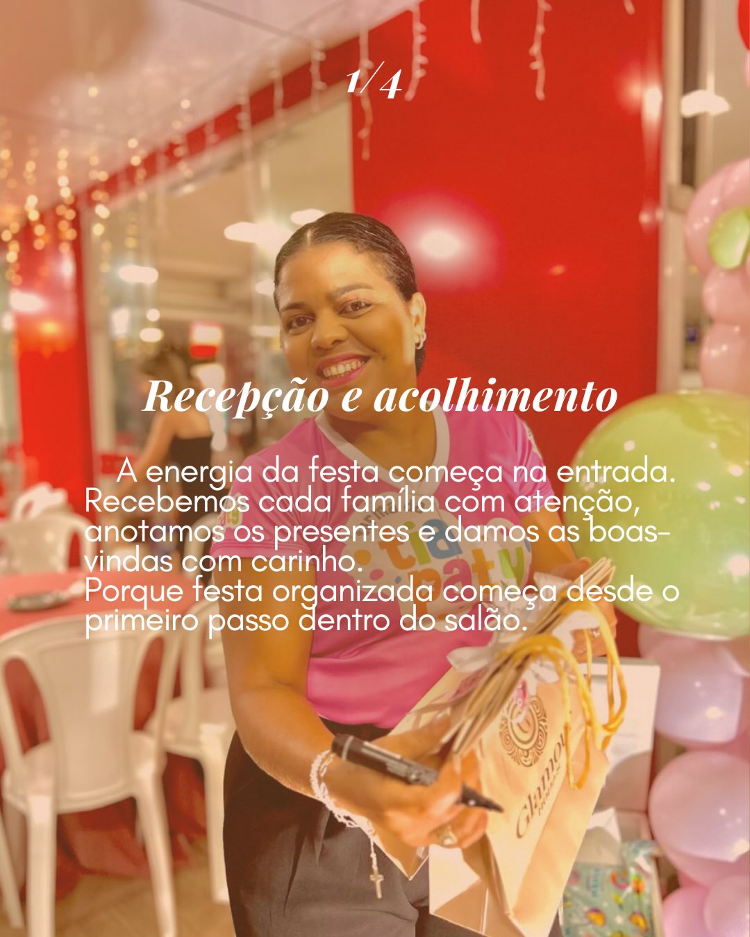 Celebração infantil com a Turma da Tia Paty